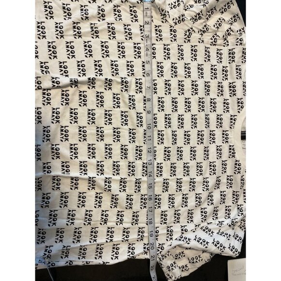 Forever 21 Mens Crew Neck Look Away T Shirt Sz XL - Picture 6 of 9